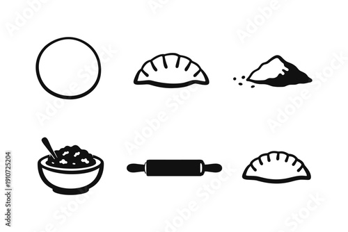 Dumpling preparation steps: dough, filling, rolling, folding, cooking essentials