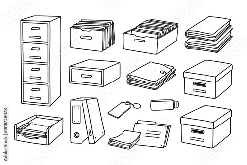 Office storage solutions: file cabinets, organizers, and supplies for efficient organization