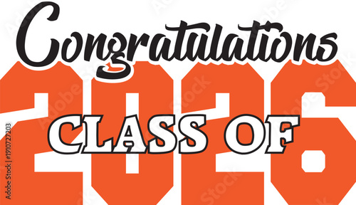 orange congrats class 2026
