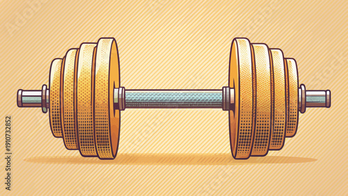 Dumbbell equipment for weightlifting and fitness