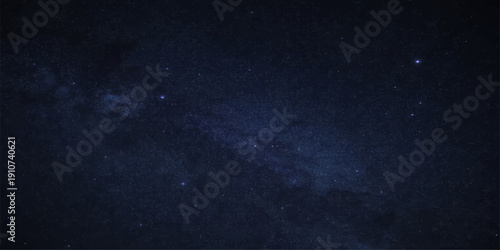 A dark blue grunge sky background features a textured night space design with floating particles, vintage paper patterns, and subtle light stars