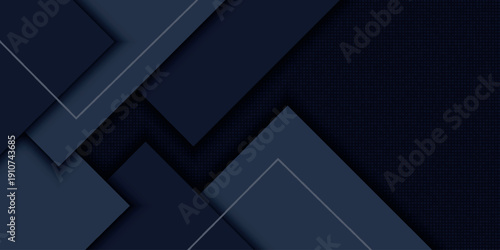 Dark abstract background with dynamic and elegant overlapping triangles. Modern vector design with minimalist arrow lines for banner, cover, brochure, and certificate. VOL. 3