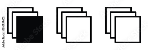 Document vector icon isolated vector graphic. Paper document page icon vector element. Agreement file symbol