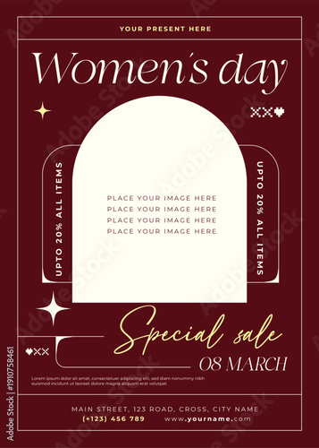 Women's Day Sale Flyer