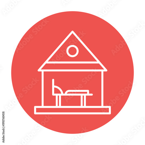 Accommodation Vector Icon