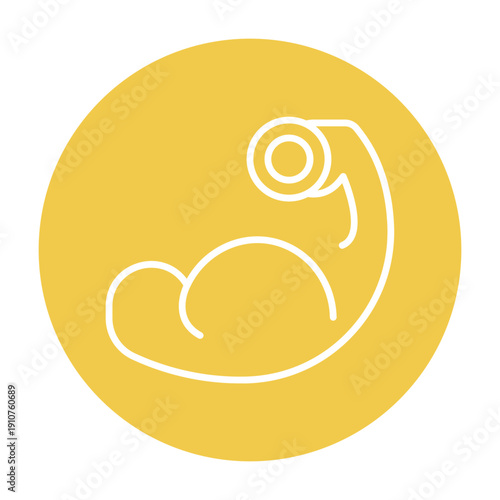 Bodyweight Workout Vector Icon