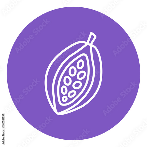 Cacao Vector Icon
