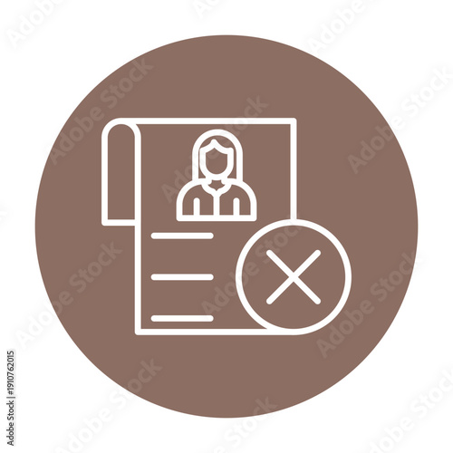 Rejected Vector Icon