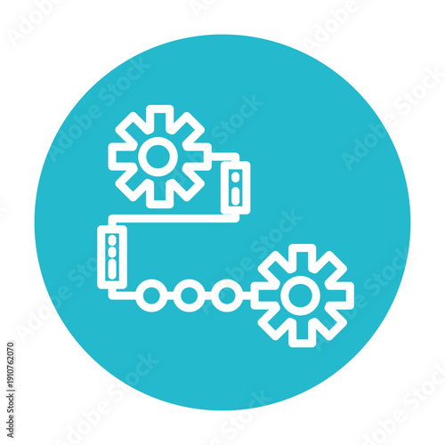 Workflow Vector Icon