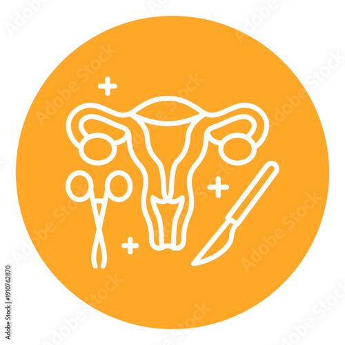 Gynecologic Surgery Vector Icon