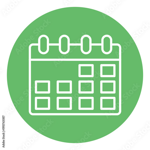 Date Calendar Vector Icon