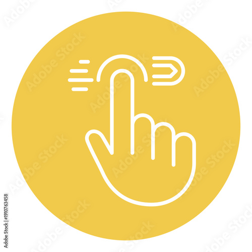 Swipe Right Vector Icon