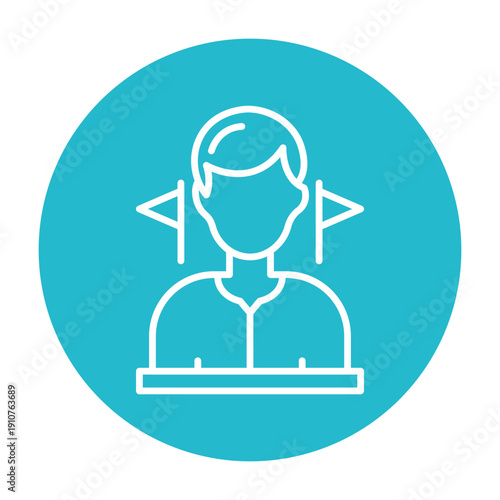 Tour Operator Vector Icon