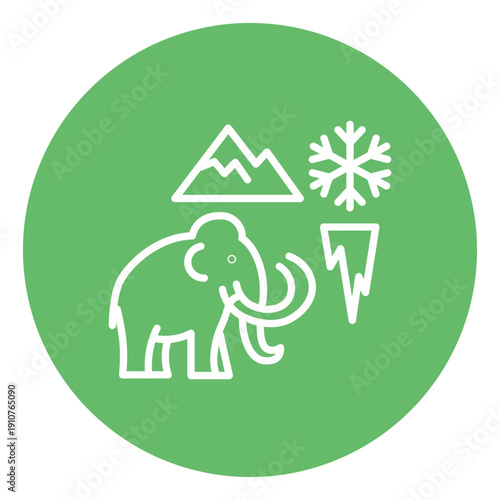 Ice Age Vector Icon