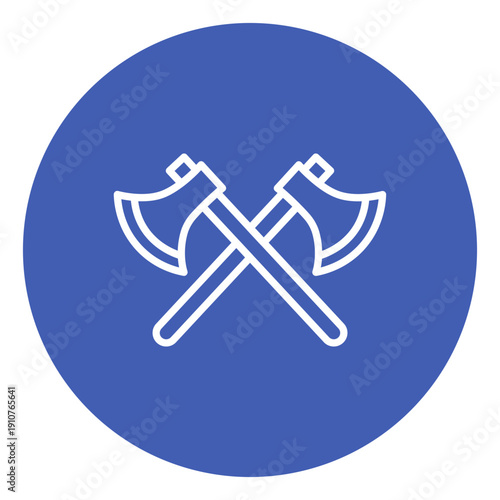 Two Axes Vector Icon