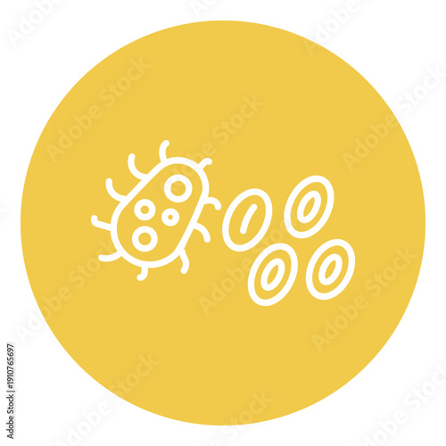 Bacteria And Virus Vector Icon