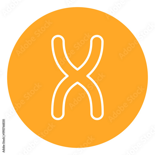 Chromosome Vector Icon