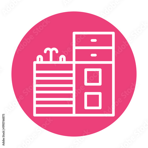 Kitchen Cleaner Vector Icon