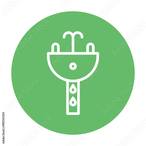 Sink Cleaner Vector Icon