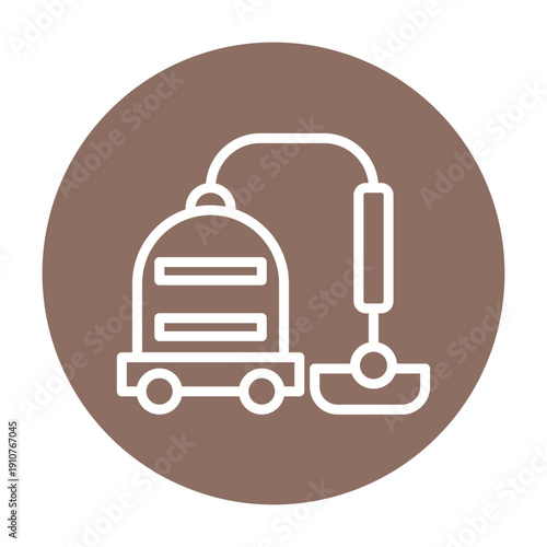 Floor Polisher Vector Icon