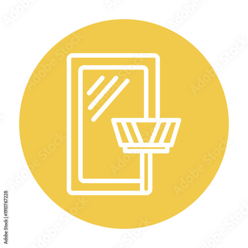 Mirror Cleaner Vector Icon