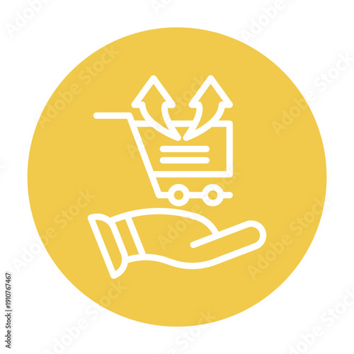 Cross Selling Vector Icon