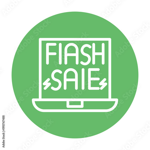 Flash Sale Vector Icon