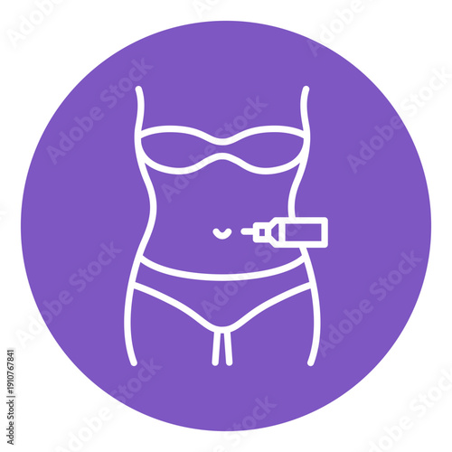 Liposuction Vector Icon