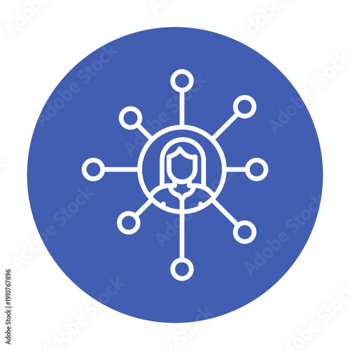 Networking Vector Icon