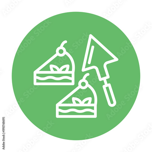 Cake Server Vector Icon