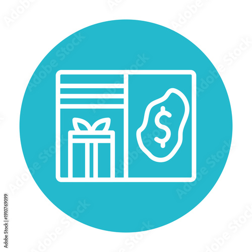 Scratch Card Vector Icon