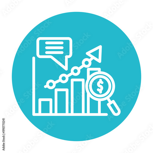 Market Analysis Vector Icon