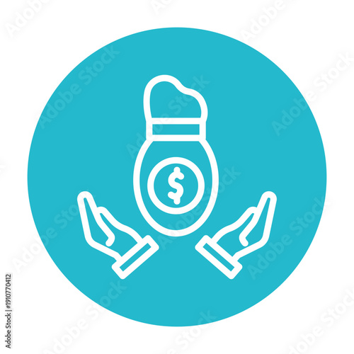 Revenue Stream Vector Icon