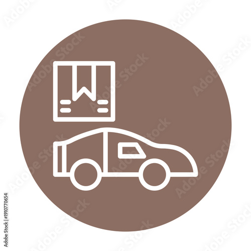 Curbside Pickup Vector Icon
