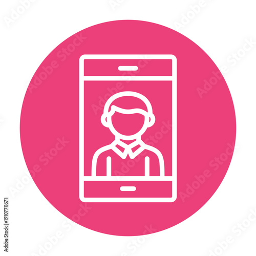 Customer Account Vector Icon