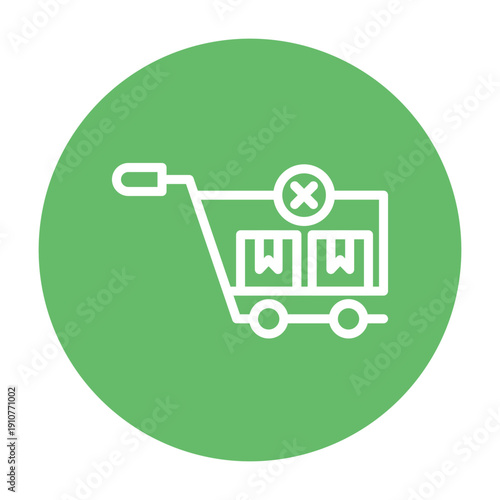 Out Of Stock Vector Icon