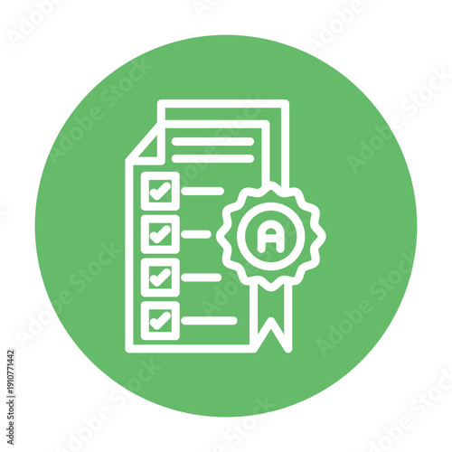 Grade Scale Vector Icon