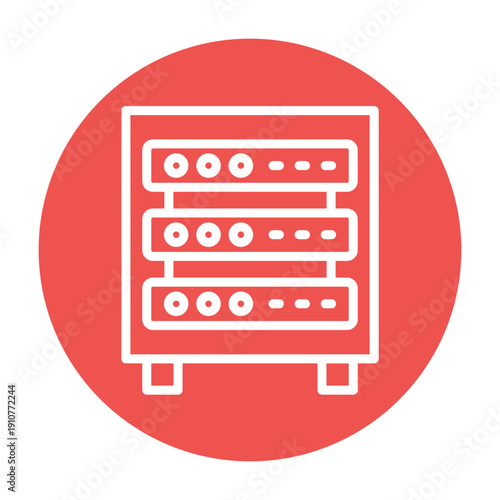 Server Rack Vector Icon