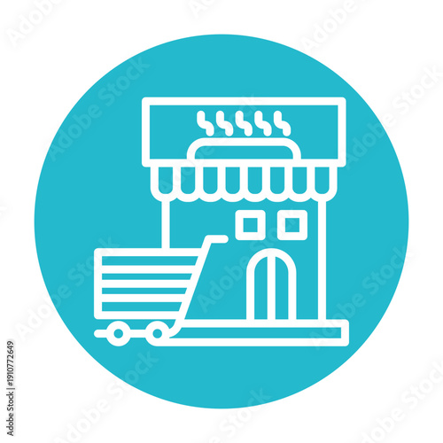 Hypermarket Vector Icon