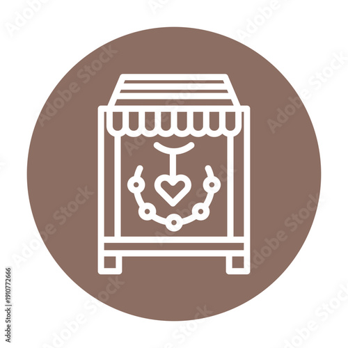 Jewelry Store Vector Icon