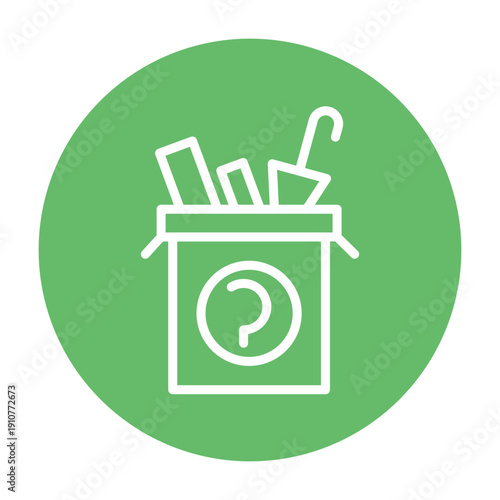 Lost And Found Vector Icon