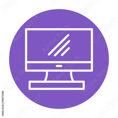 LED Display Vector Icon