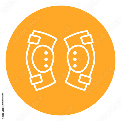 Elbow Guards Vector Icon