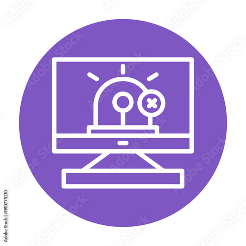 Silent Alarm Vector Icon