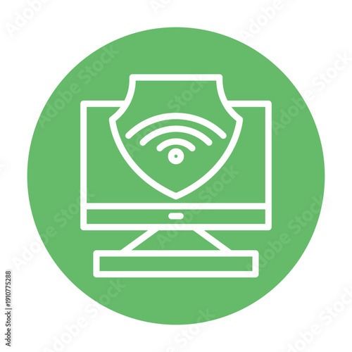 VPN Connection Vector Icon