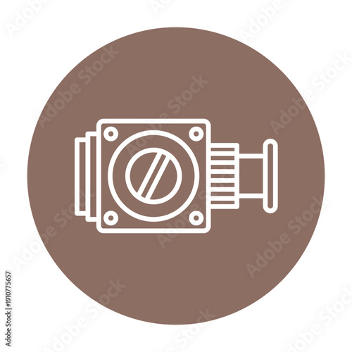 Throttle Plate Vector Icon