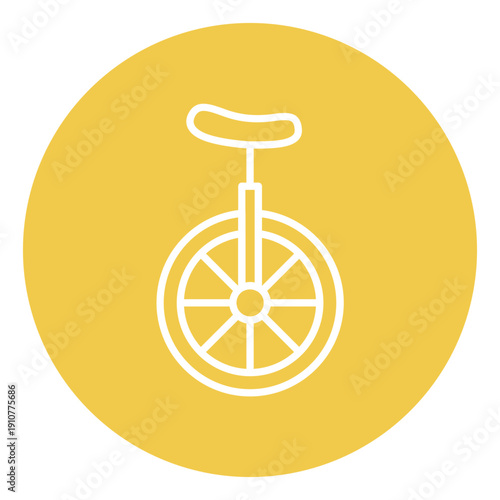 Monocycle Vector Icon