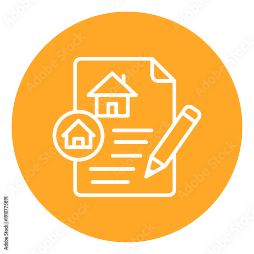 Rental Application Vector Icon