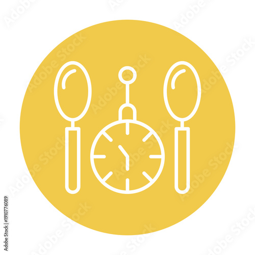 Intermittent Fasting Vector Icon