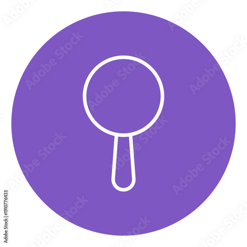 Bidding Paddle Vector Icon